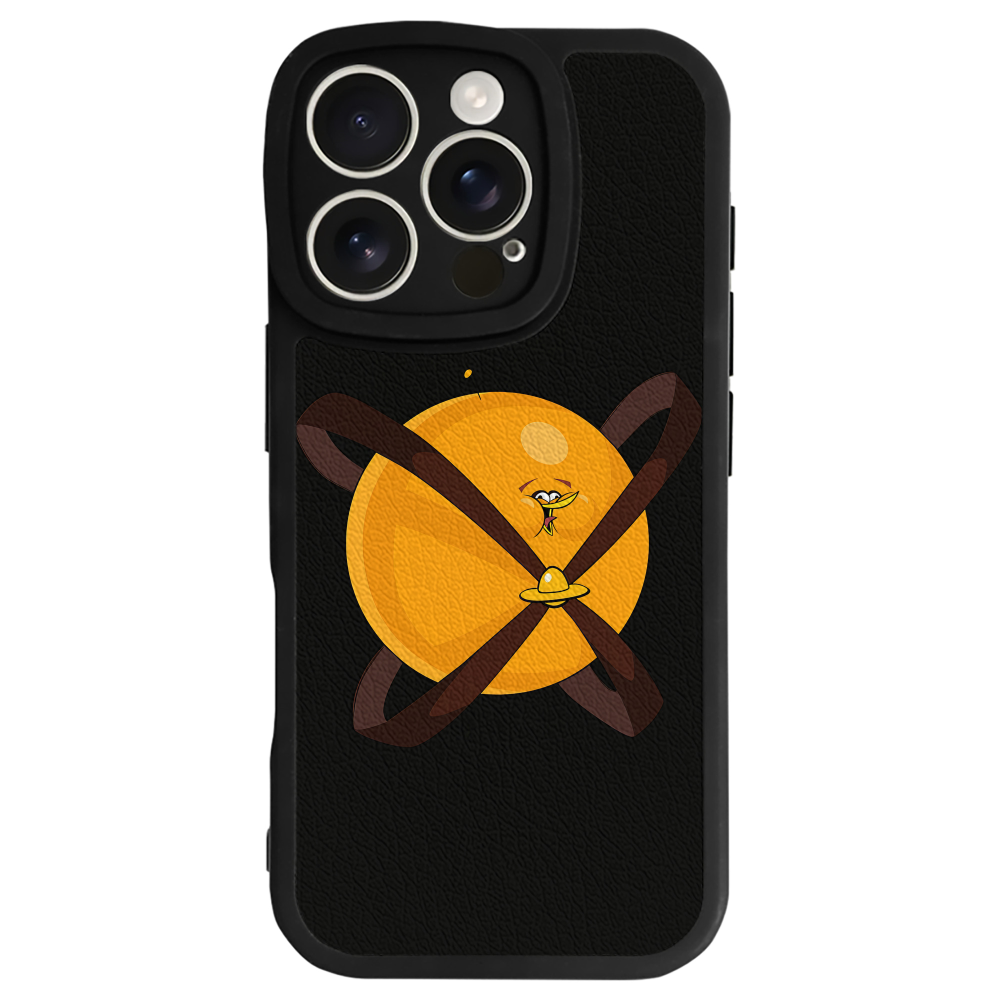 （画像用） Angry Birds アングリーバード 【iPhone 16シリーズ対応】シリコンスマホケース（レザー調） 材質：シリコン